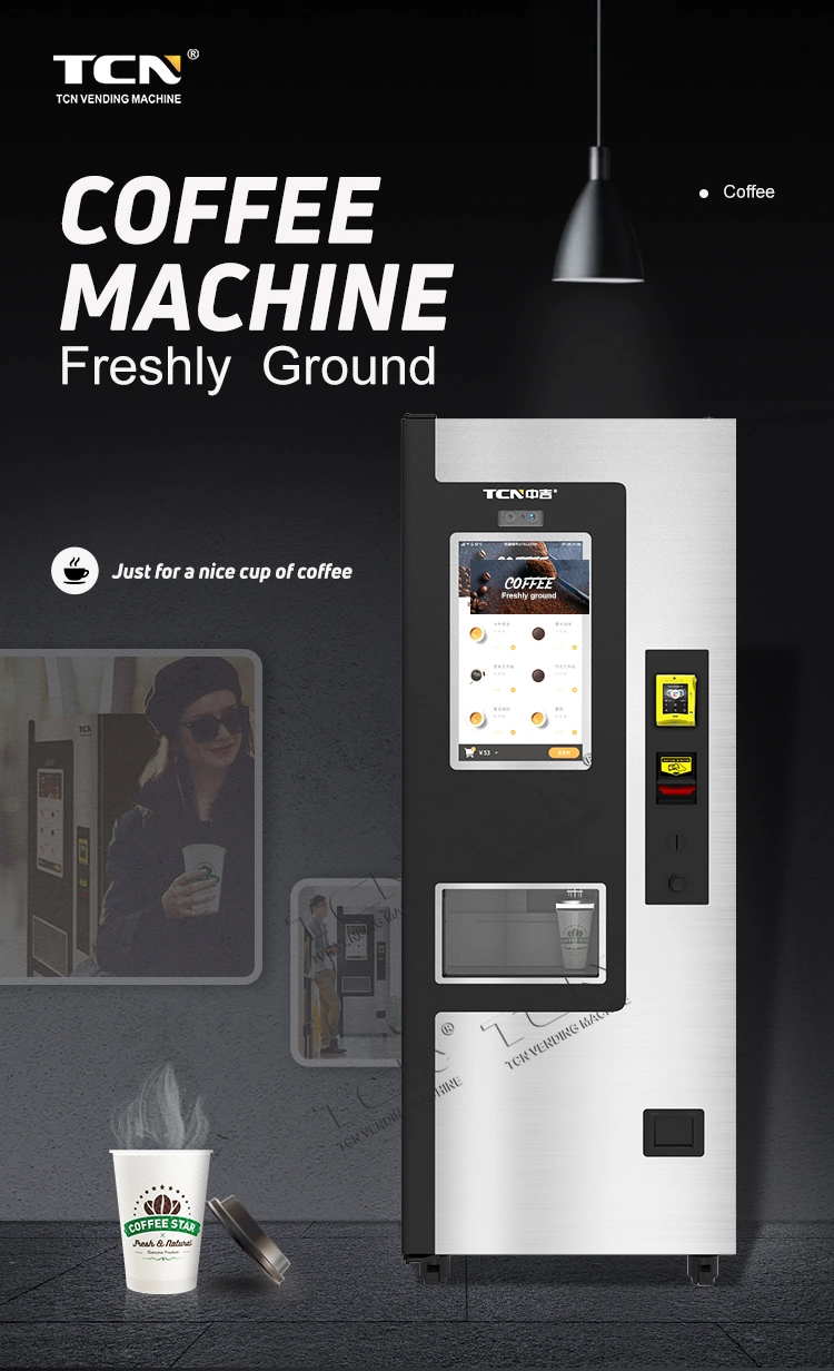 Tcn Coffee Vending Machine Combo Drinks Snacks Vending Machine for Sale