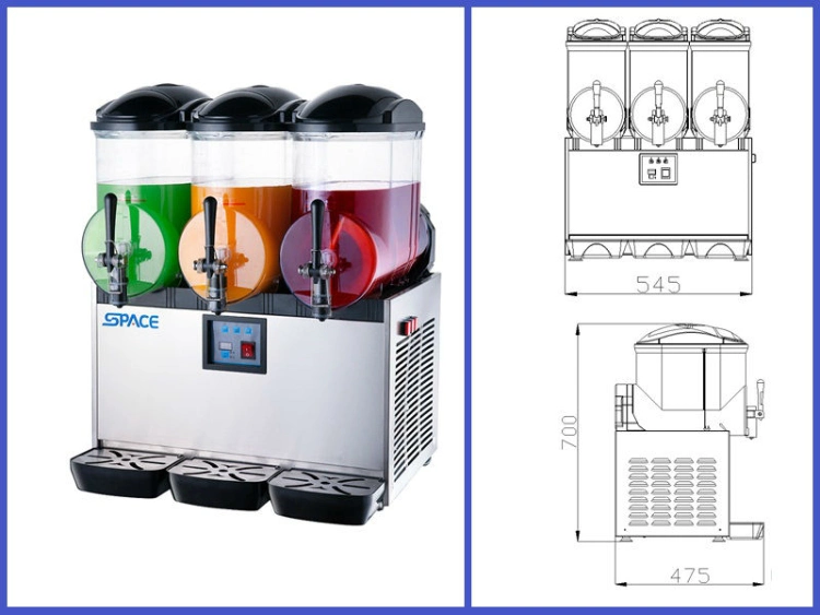 3 Tanks Slush Machine Frozen Drink Vending Machine for Business