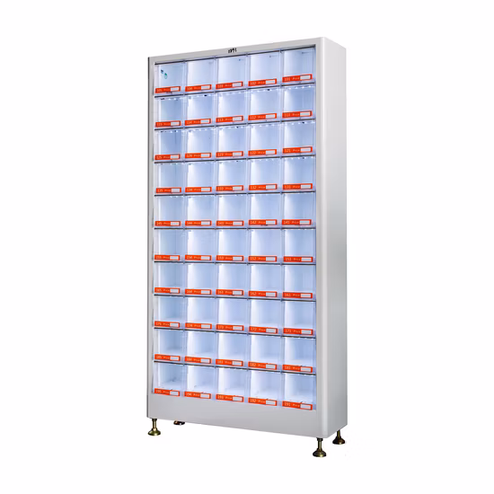 2023 완전 자동, 저렴하고 편리한 터치 스크린 사물함 기계, Google Pay/은행권 및 동전 지원