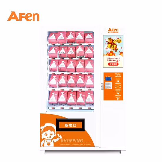 아펜 22인치 터치스크린 화장품 자판기, 속눈썹 자판기